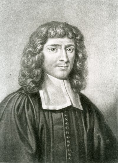 Portrait du Dr Isaac Barrow (1630-77) gravé par Richard Earlom (1743-1822) de 